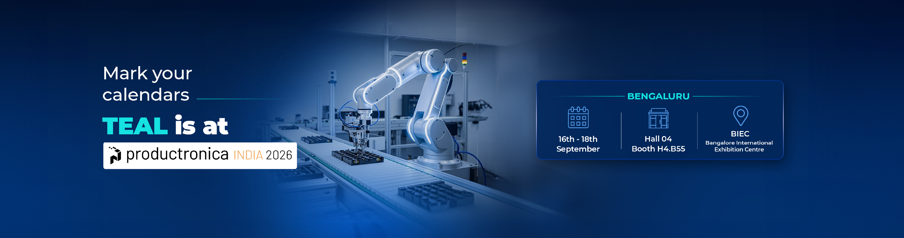 Productronica 2026 banner